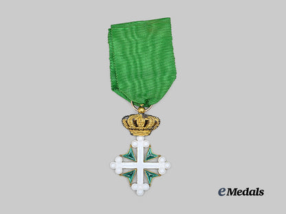 italy,_kingdom._an_order_of_st._maurice_and_st._lazarus,_knight_in_gold,_by_cravanzola_e_medals__m0332-71_6