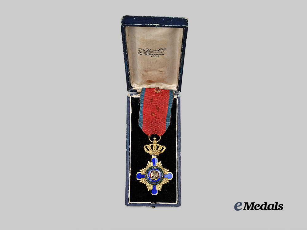 romania,_kingdom._an_order_of_the_star,_officer,_civil_division,_by_lemaitre,_c.1910_e_medals__e_u24803_3