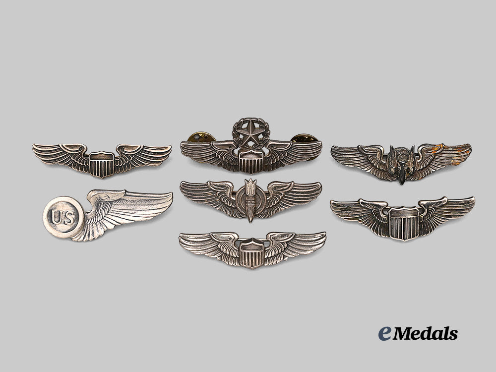united_states._a_lot_of_seven_reduced_sized_second_war_wings_e_medals__m0706-24_2