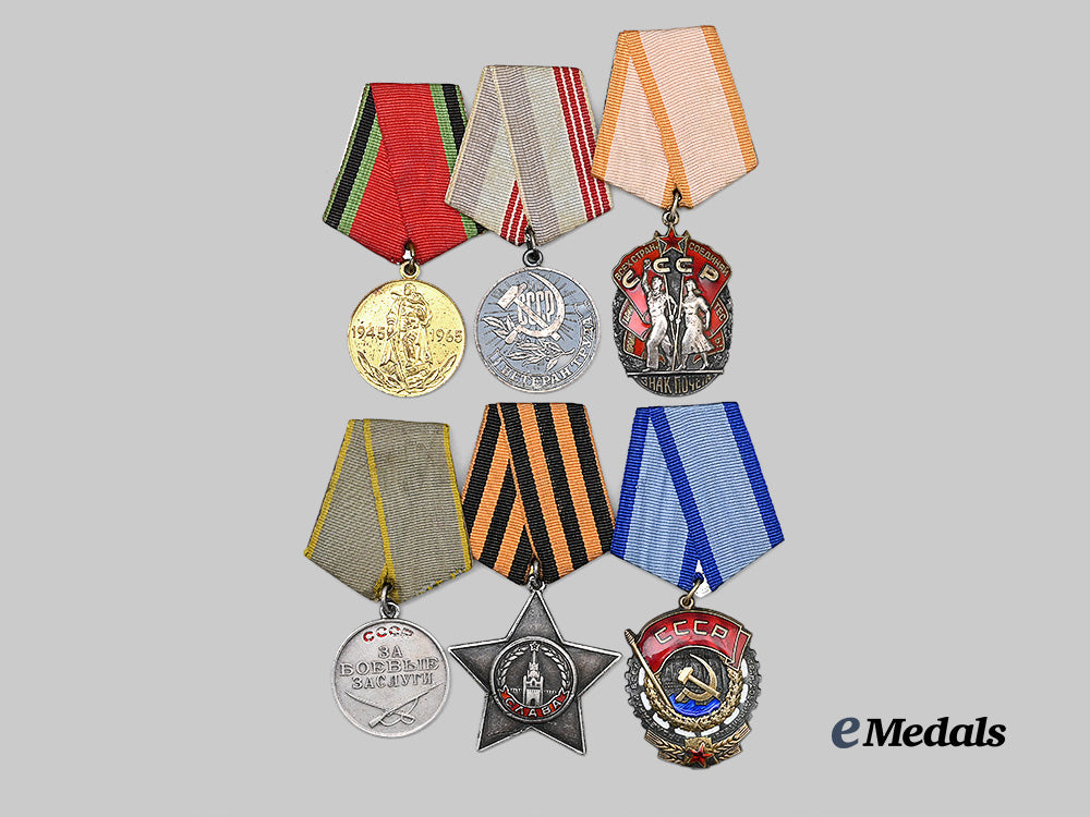 russia,_soviet_union._a_mixed_lot_of_orders_and_medals_for_military_and_labour_service_e_medals__e_u24589_2