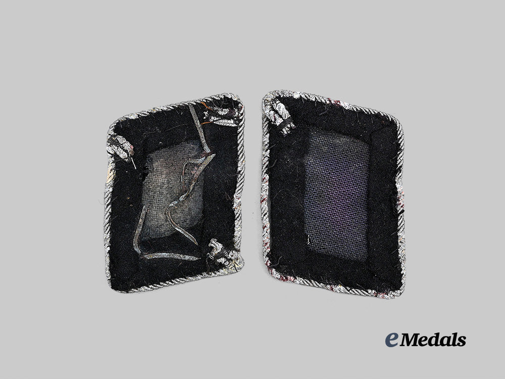 germany,_s_s._a_set_of_waffen-_s_s_collar_tabs_for_an_s_s-_obersturmführer,_battlefield_retrieval_e_medals__g62980_3