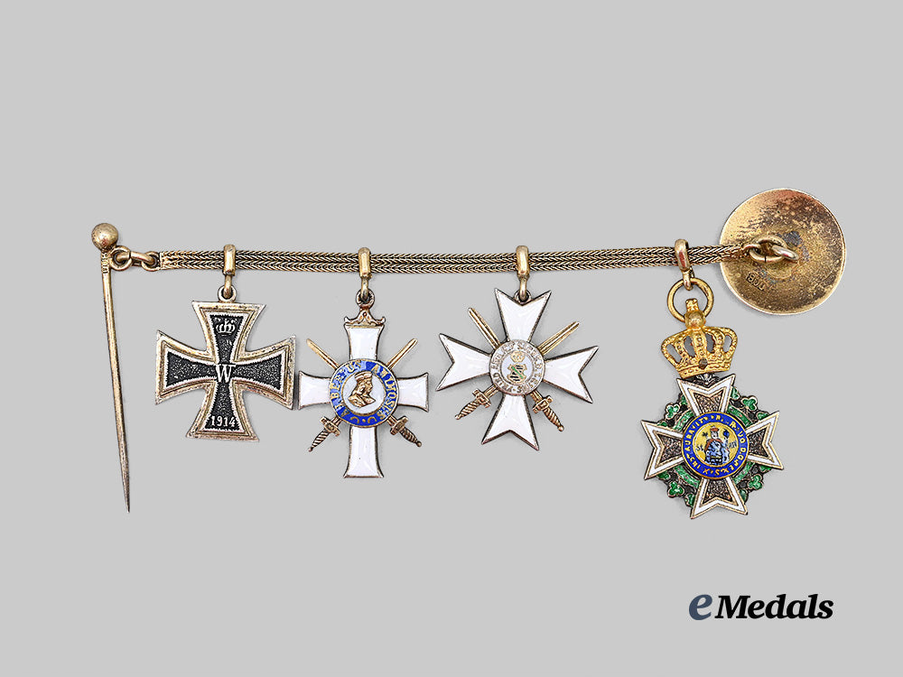 germany,_imperial._a_fine_miniature_order_chain_for_a_saxon_officer_and_first_world_war_combatant_e_medals__g62929_6
