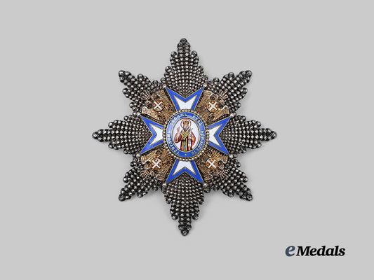 serbia,_kingdom_of._an_order_of_st._sava,_second_class_star,_by_karl_fleischhacker,_c.1900_e_medals__e_u24877_2