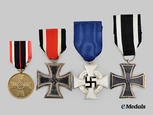 Germany, Wehrmacht. A Mixed Lot of Awards for Military and Civil Service