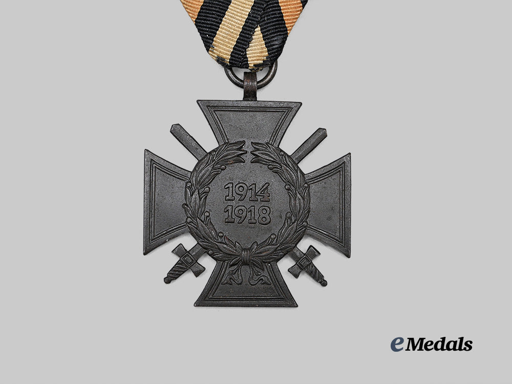 germany,_third_reich._a_pair_of_honour_crosses_of_the_world_war1914/1918_for_combatants,_with_award_documents_and_commemorative_binders_e_medals__g62740_8