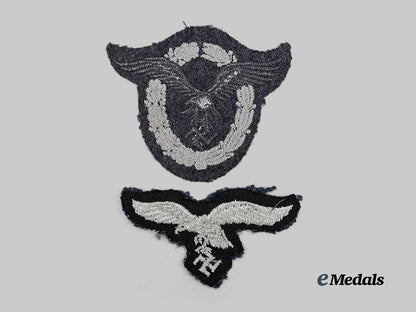 germany,_luftwaffe._a_pair_of_cloth_badges_e_medals__g62913_3