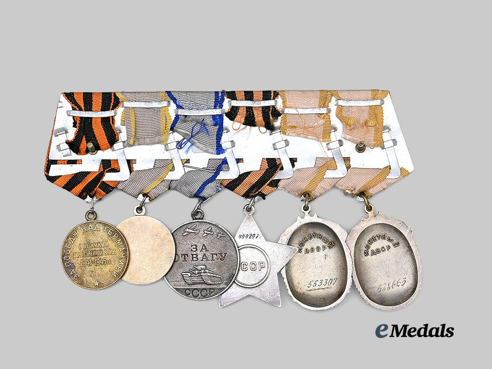 russia,_soviet_union._a_medal_bar_for_a_distinguished_second_world_war_combatant_e_medals__e_u24622_5