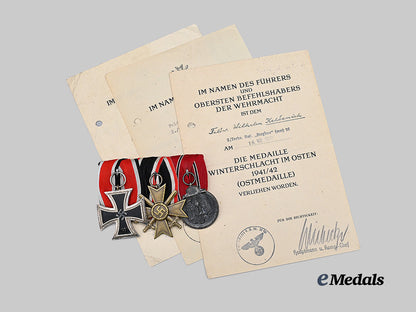 germany,_heer._a_medal_bar_and_award_documents_to_feldwebel_wilhelm_keldenich,_technische_bataillon26(mot)_bergbau_e_medals__g62712_2