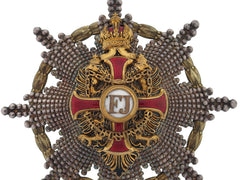 Order Of Franz Joseph - Grand Cross Star