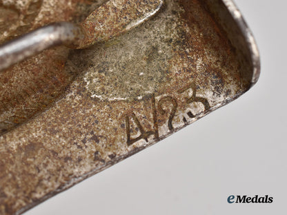 Germany, Third Reich. A Pair of Belt Buckles for SA and HJ Personnel