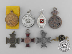 Eight Miniature German Medals, Awards, And Decorations
