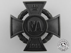 A 1914 Friedrich August Cross; First Class