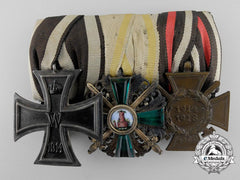 A Fine First War Order Of The Zähringer Lion Medal Bar