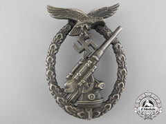 An Early Luftwaffe Flak Badge By C.e. Juncker