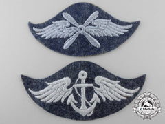 Two Luftwaffe Trade Badges