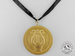 Germany, Third Reich. A District Of Trier 6Th Music Competition I Place Medal