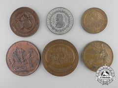 Six German Imperial & Weimar Republic Table Medals