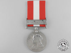 A Canada General Service Medal To The Provincial Battalion