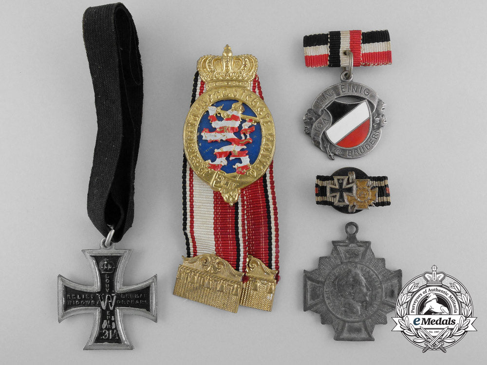 five_first_war_veterans&_commemorative_medals_and_badges_a_0418_1