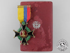A Colombian Order Of Sam Mateo; First Class By Werner, Berlin