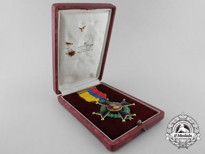 a_colombian_order_of_sam_mateo;_first_class_by_werner,_berlin_a_0473