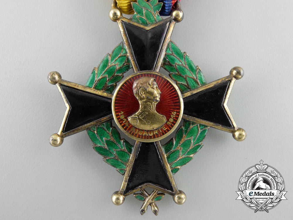 a_colombian_order_of_sam_mateo;_first_class_by_werner,_berlin_a_0475