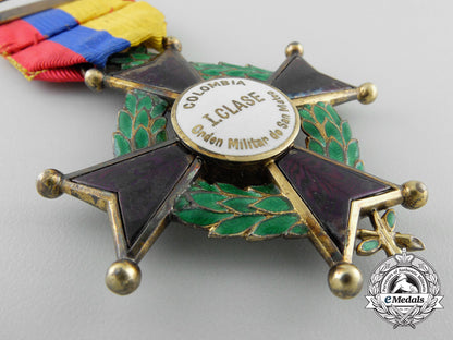 a_colombian_order_of_sam_mateo;_first_class_by_werner,_berlin_a_0479