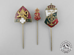 Three Bulgarian Stickpins