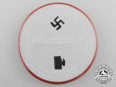 A 1941 Meissen Porcelain Fallschirmjäger Kreta Medal