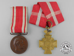 Two Danish Medals & Decorations