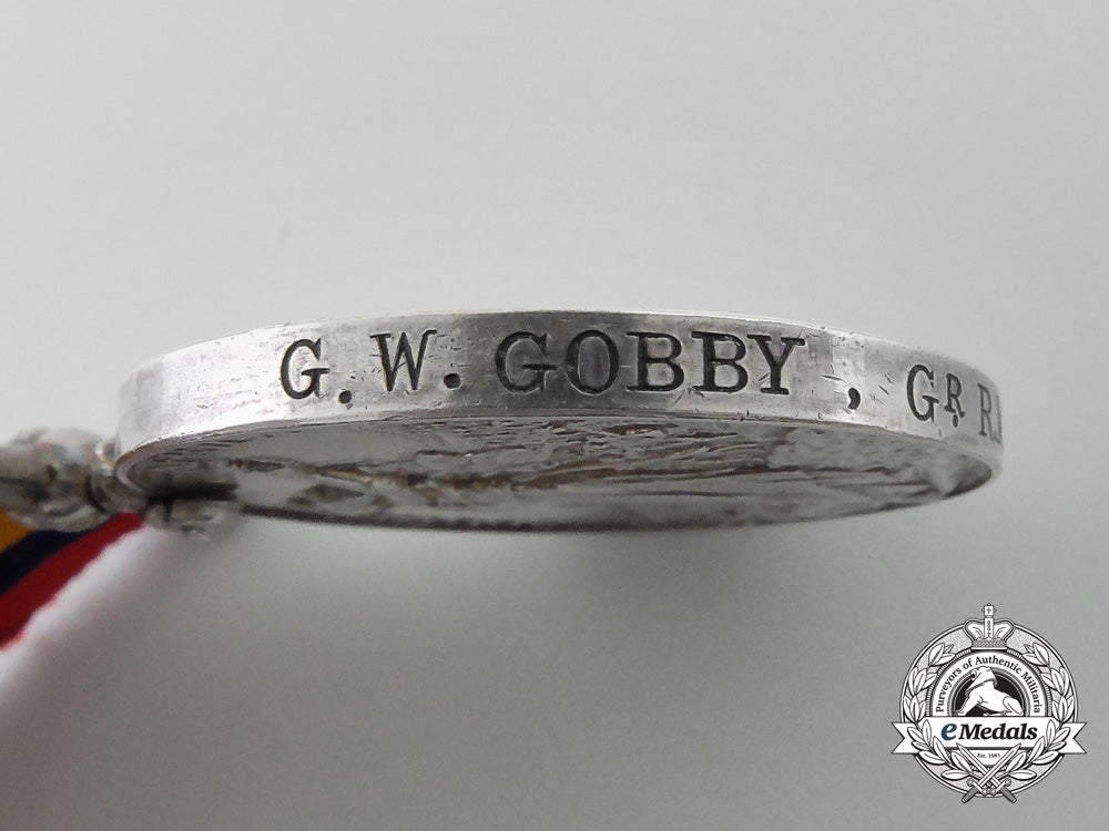 a_queen's_south_africa_medal_to_the_royal_marines;_h.m.s._monarch;_wounded_a_0790