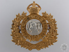 Canada. A 102nd Rocky Mountain Rangers Cap Badge C.1910