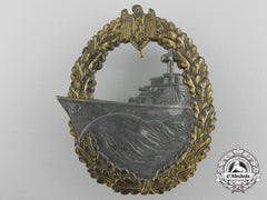 A Kriegsmarine Destroyer War Badge By Josef Feix & Sohn