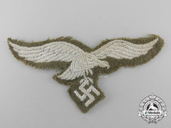 A Tropical Luftwaffe Cloth Breast Eagle; Tunic Removed