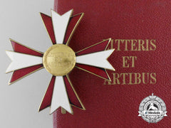 An Austrian Decoration For Arts & Letters; Breast Star With Case