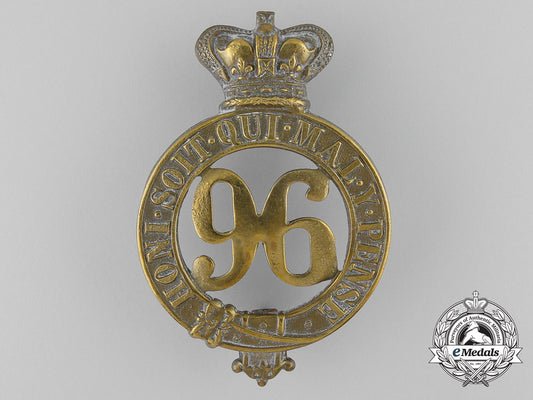 a_victorian96_th_regiment_of_foot_glengarry_badge_a_1251