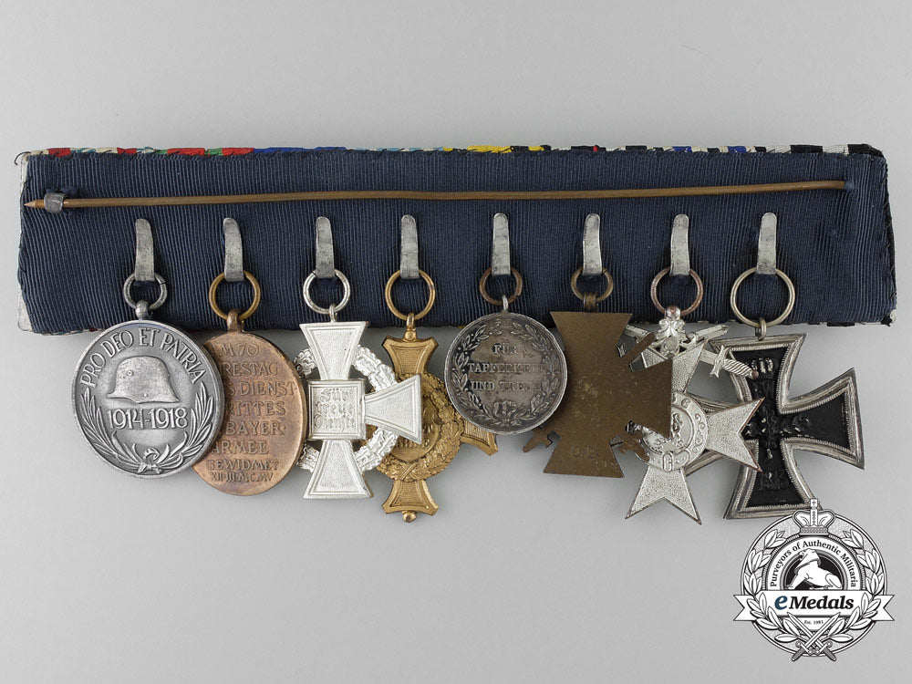 a_first_war_german_medal_bar_of_eight_awards&_decorations_a_1261