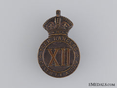 A 12Th York Rangers By Wellings Mf & Co. Toronto