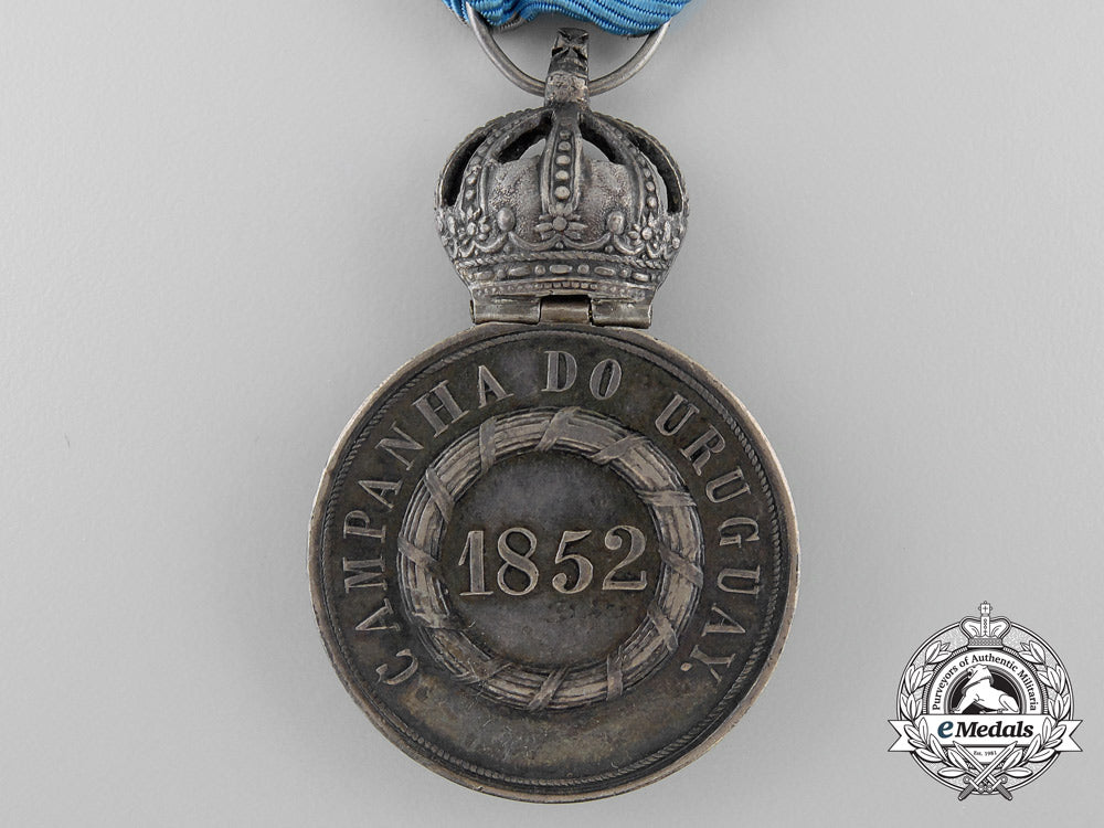 a_scarce_brazilian_medal_for_the1852_uruguay_campaign_a_1361