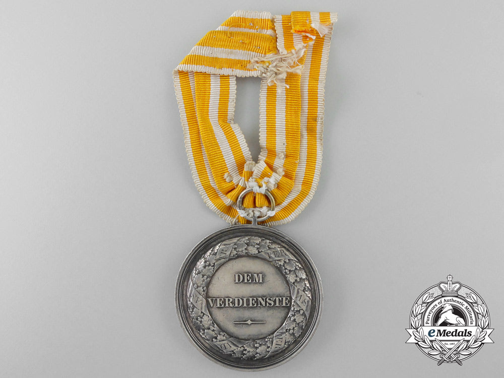 mecklenburg._a_silver_merit_medal,_c.1900_a_1598