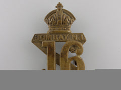 A 16Th Indian Regiment Cap Badge