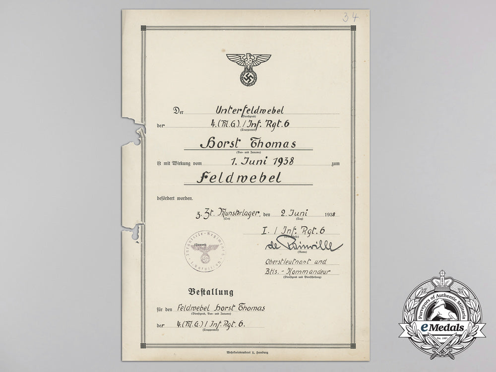 a_promotion_document_to_horst_thomas;_german_cross_in_gold_winner_a_1761