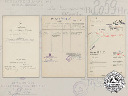 a_croatian_preliminary_award_to_heer_leutnant_with_signature_of_ante_pavelić_a_1769