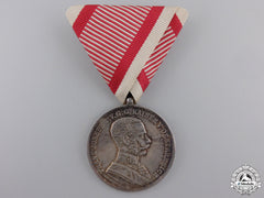 A 1914-1916 Austrian Bravery Medal; Silver Grade 1St Class