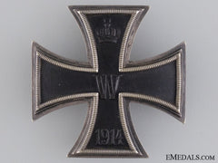 A 1914 Iron Cross First Class; Marked
