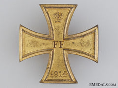 A 1914 Mecklenburg-Schwerin Military Merit Cross; 1St Class