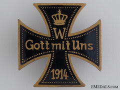 A 1914 Patriotic Iron Cross