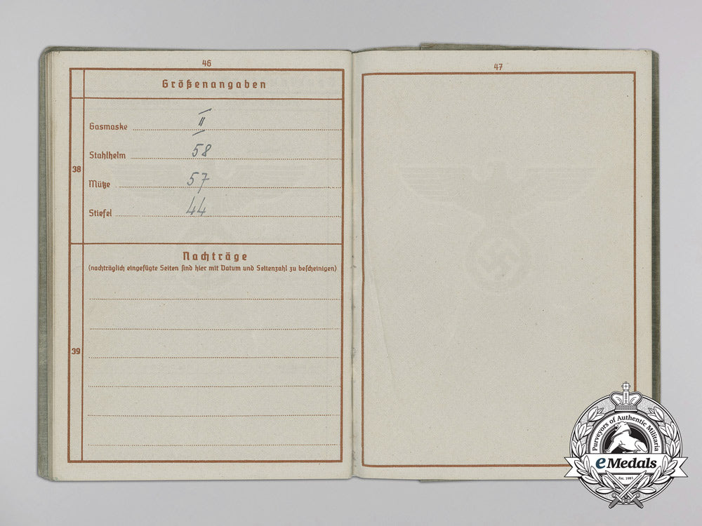 a_wehrpass_to_the_ss-_handschar_division1/_ss-_gebirgs-_jäger-_regiment27_and_ss_regiment_deutschland(1939-41)_a_1935