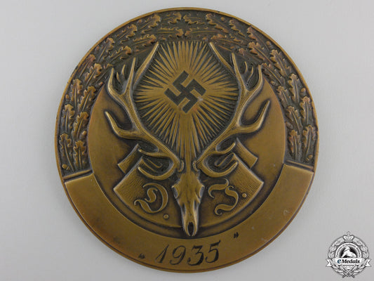 a1935_german_hunting_association_plaque_a_1935_german_hu_55c2348c1e8ec