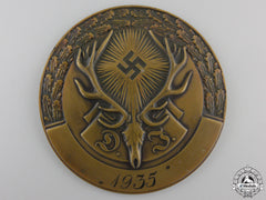 A 1935 German Hunting Association Plaque